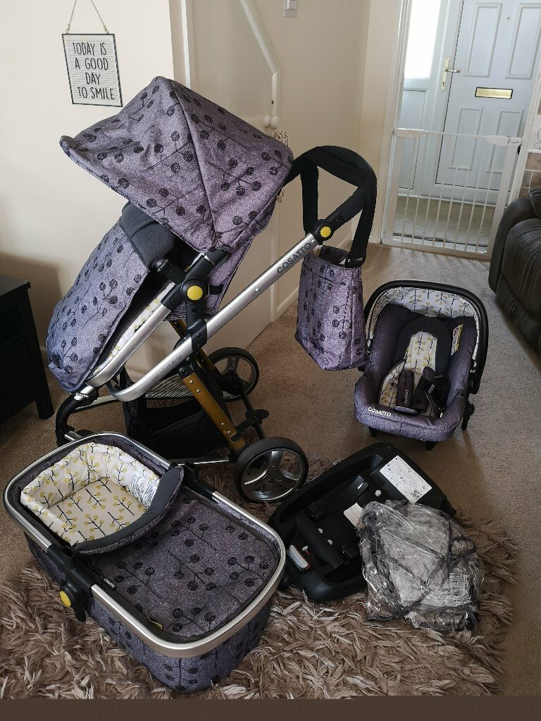 cosatto giggle 2 travel system pom pom tree
